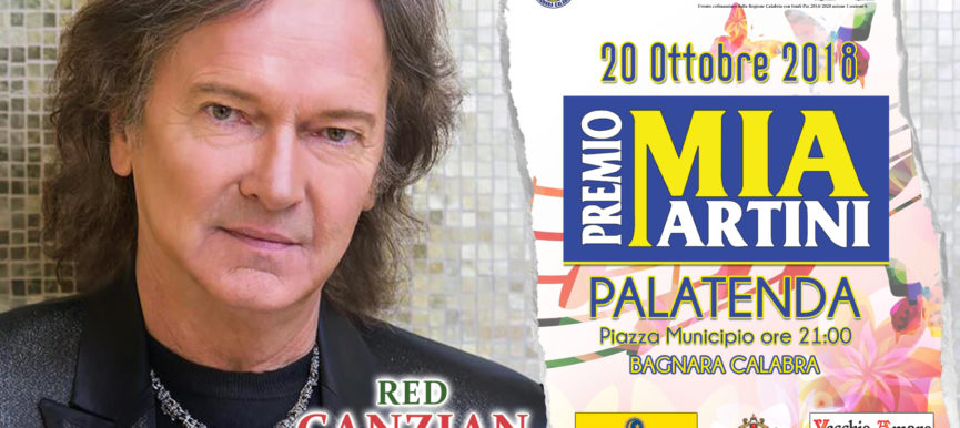 Red Canzian al  premio Mia Martini 2018