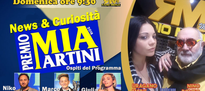 NEWS & CURIOSITA' Premio Mia Martini 2018