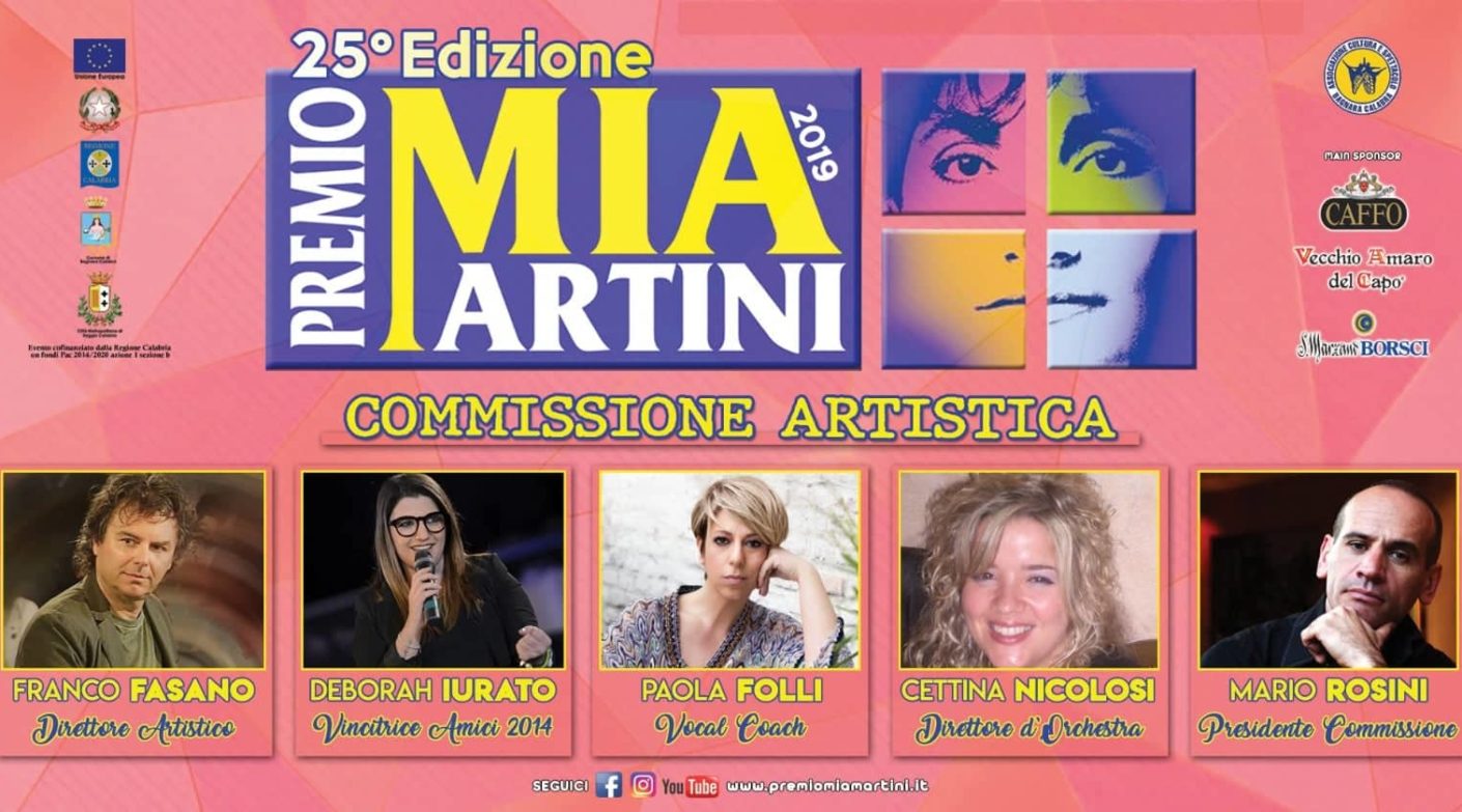 Commissione di prestigio per la XXV edizione del premio Mia Martini
