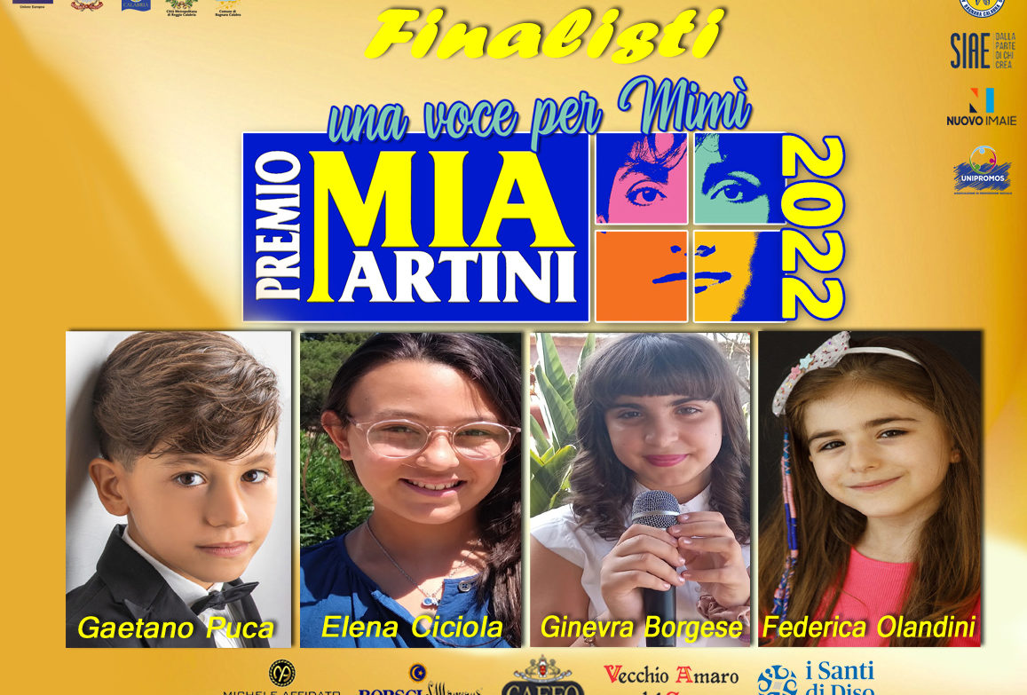 I finalisti del Premio Mia Martini Una Voce per Mimì 2022
