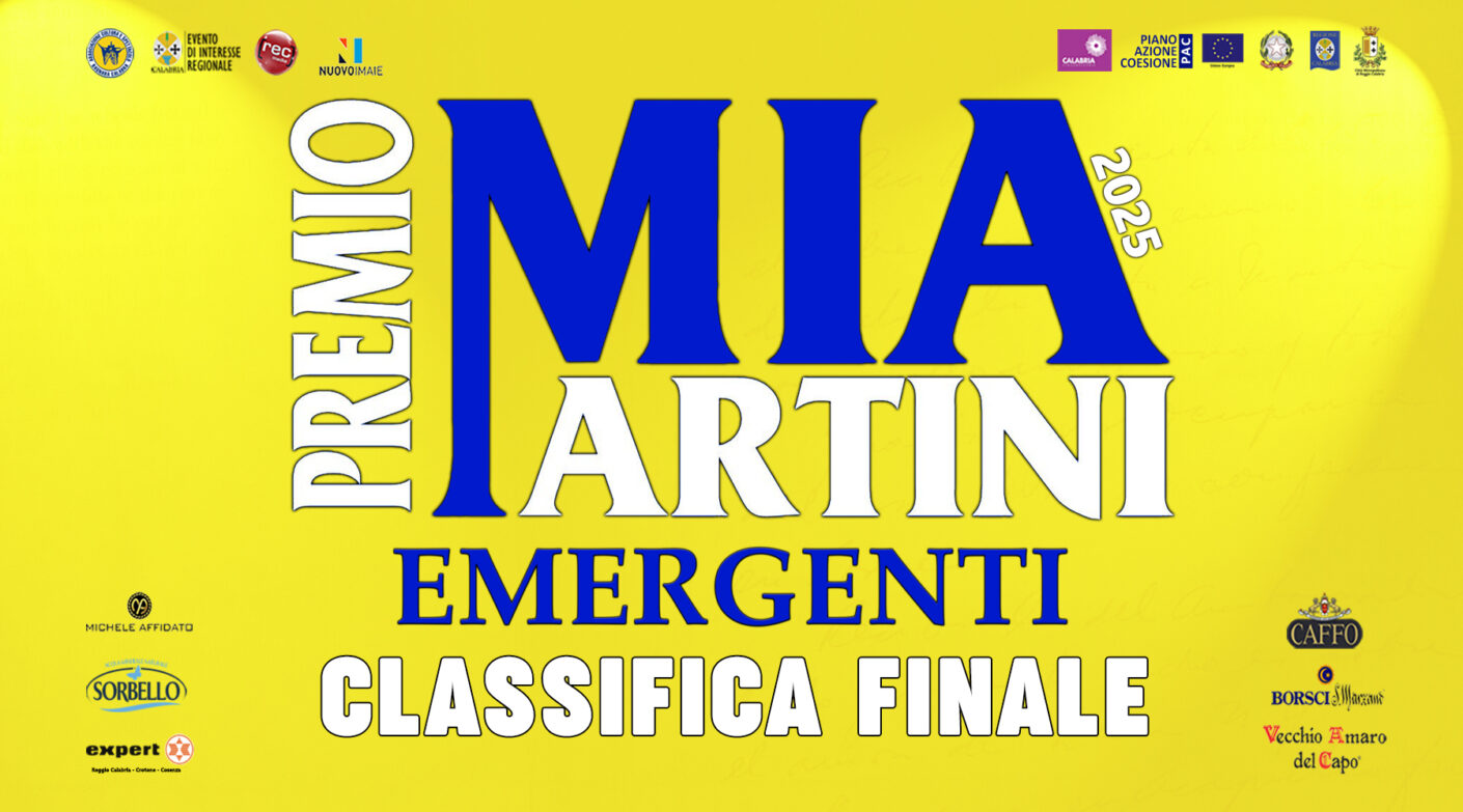 Ammessi EMERGENTI alla fase FINALE del prossimo Ottobre - Premio Mia Martini 2025