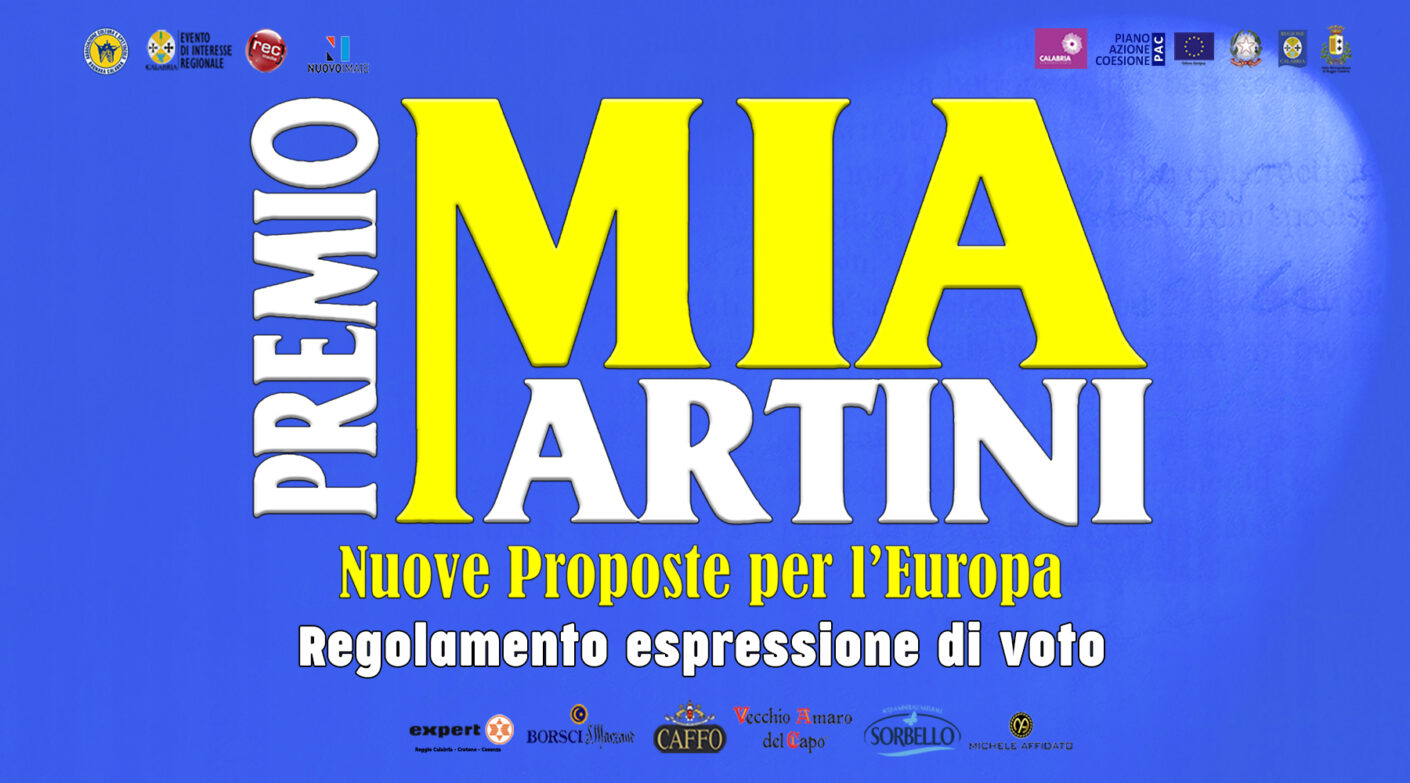 Regolamento espressione di voto della sezione  NUOVE PROPOSTE - Premio Mia Martini 2025